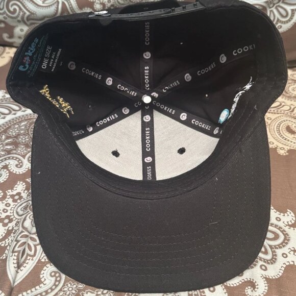 Cookies x Rolling Stones OG Mint Tongue Flat Bill Snapback Hat - Picture 7 of 7